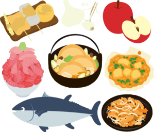 ご当地食品アイコン
